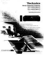 Technics - SUA-800_Mk2 - Owners manual 